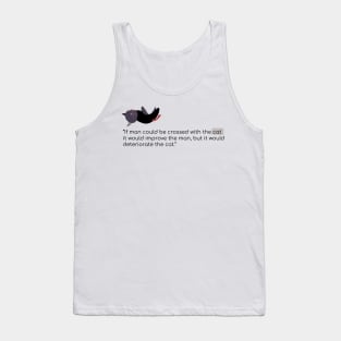 Cats and Humans mixed together Tank Top